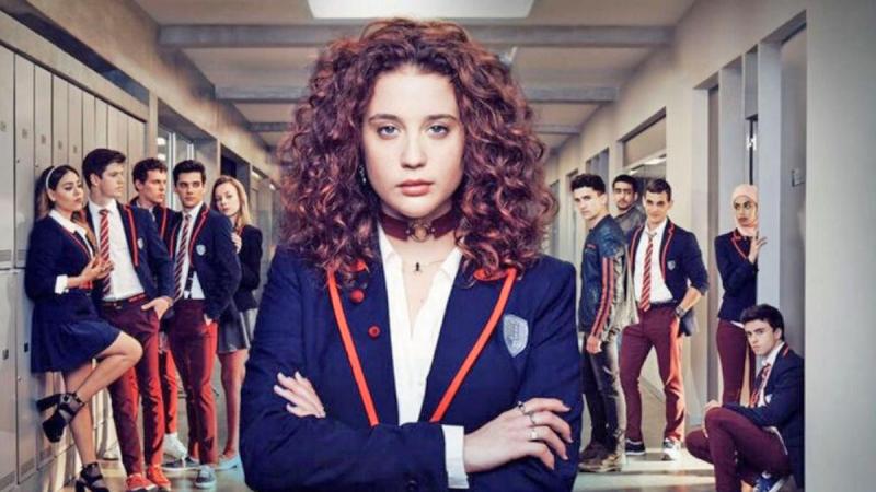 María Pedraza en "Elite" - Netflix