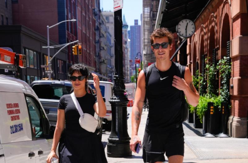 Getty Images - Shawn Mendes y Camila Cabello en Nueva York, 2023