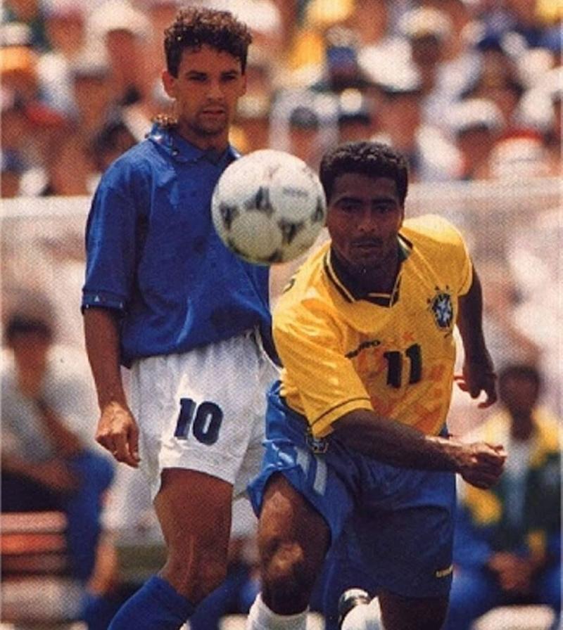 Roberto Baggio ante Brasil en la final del Mundial 1994 - Instagram