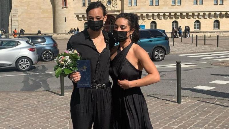 Tiane Endler contrajo matrimonio en Francia junto a Sofía Orozco.