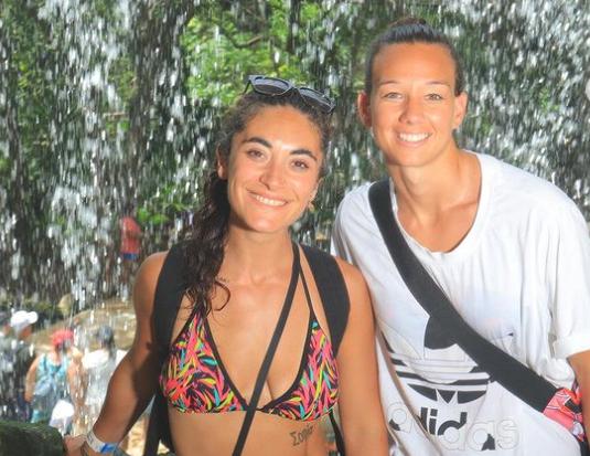 El accidentado aniversario de matrimonio de Tiane Endler.