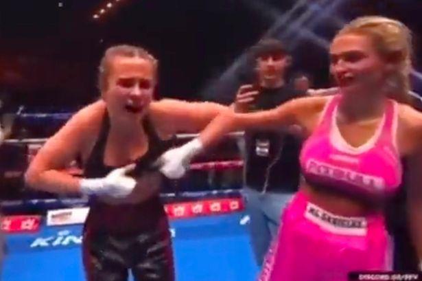 Daniella Hemsley en el ojo del huracán tras haber celebrado mostrando el pecho.