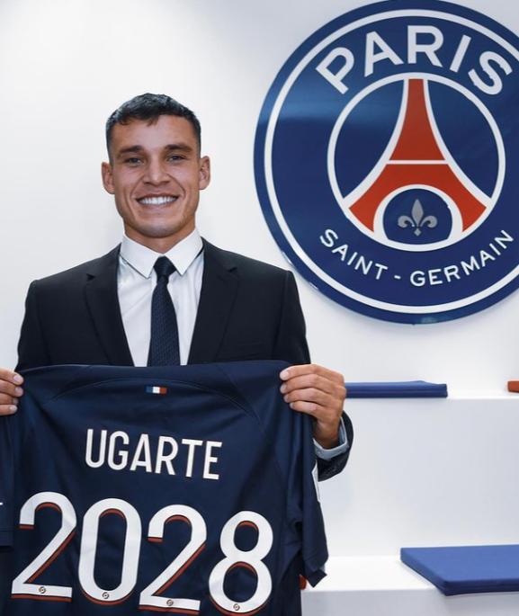 Manuel Ugarte es nuevo refuerzo de PSG. Crédito: @ugartemanu