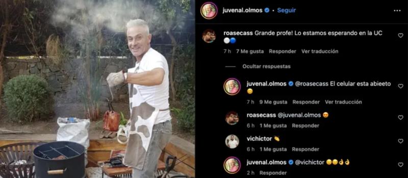 Juvenal Olmos sueña con dirigir la UC. Crédito: @juvenal.olmos