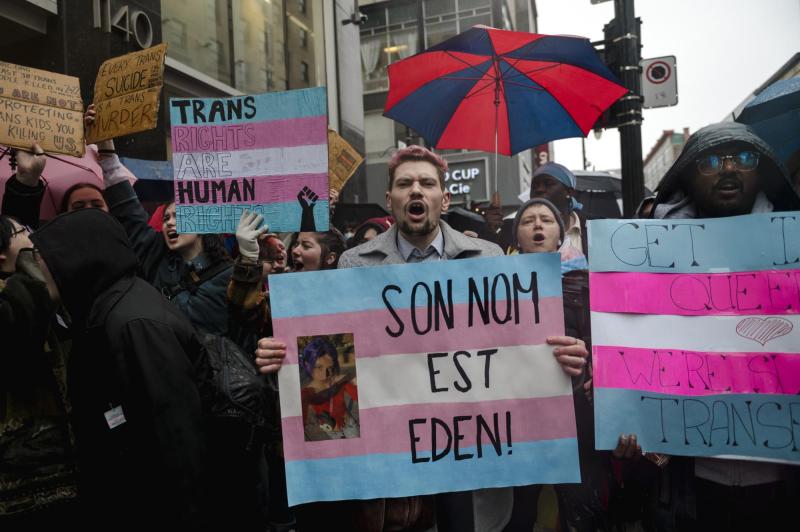 AFP - Protestas comunidad trans