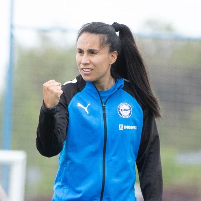 Camila Sáez se despidió del Alavés - Instagram