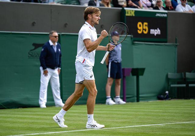 David Goffin será rival de Tomás Barrios Vera en Wimbledon. Imagen: Instagram.