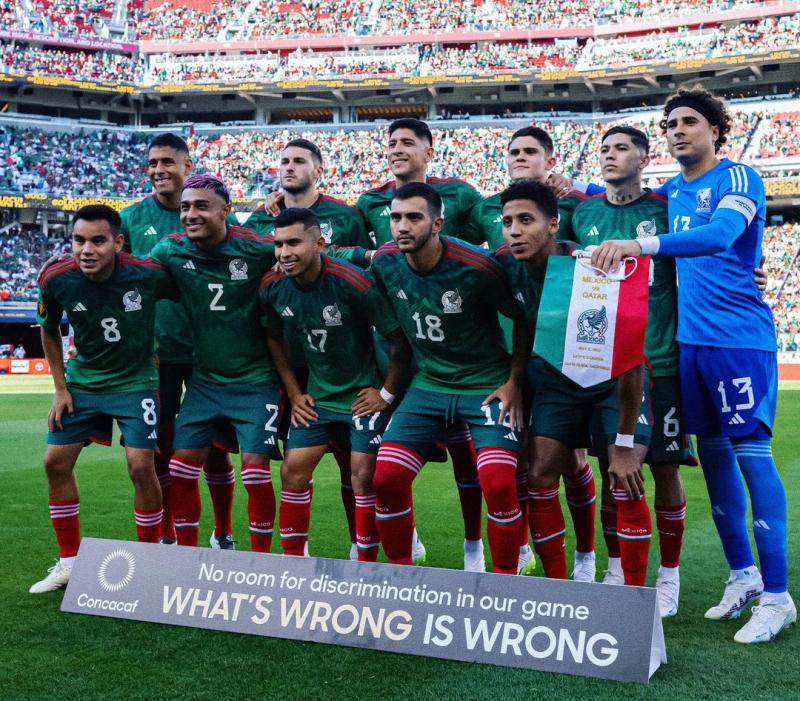 La selección de México, además, rompió en la Copa Oro 22 años sin perder ante selecciones asiáticas - Instagram