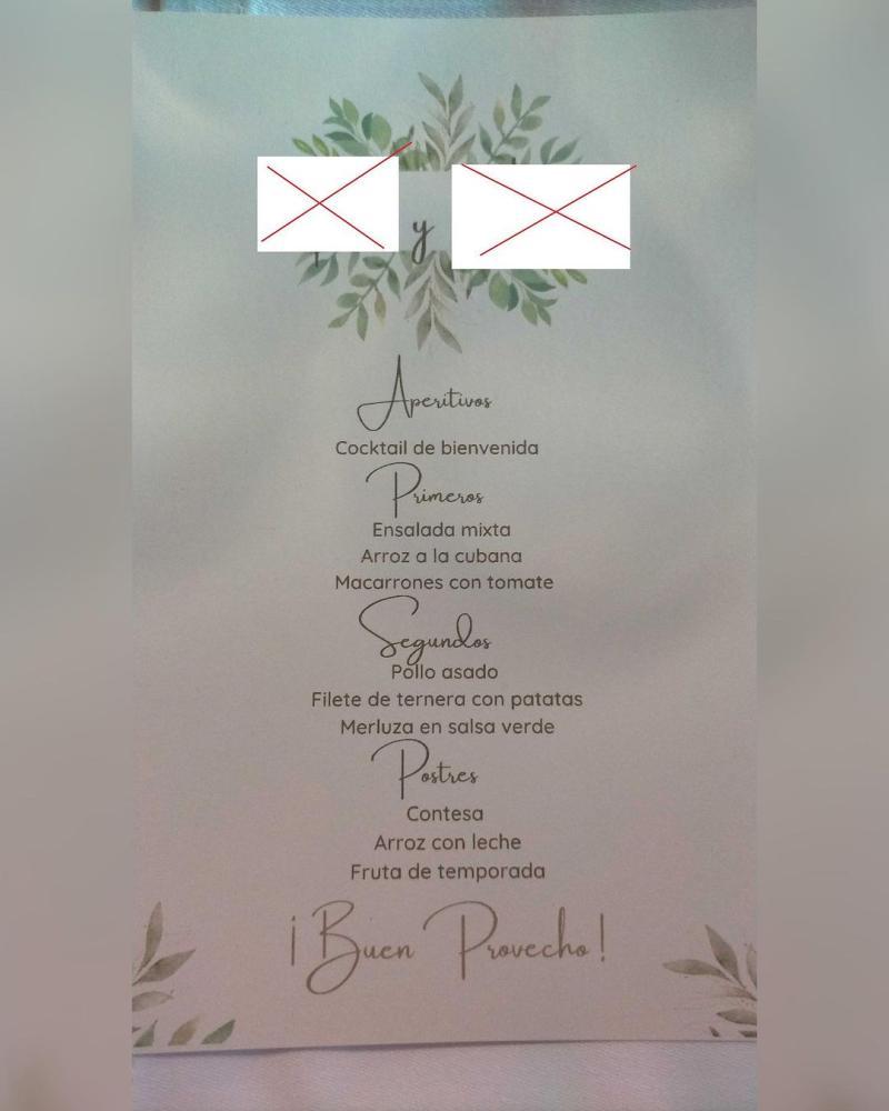 Instagram (@forocoches) - Joven alega por menú en boda de amigos