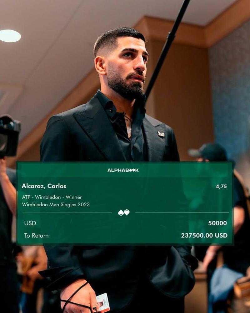 La millonaria apuesta para Carlos Alcaraz (Instagram)