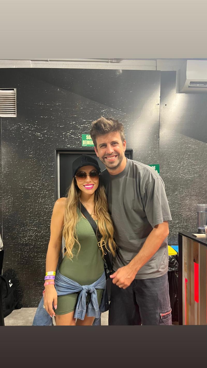 Marité Matus también se tomó fotos con Gerard Piqué - Instagram