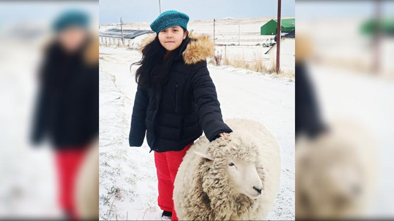 T13 - Antonella y su corderito Simón (gentileza)