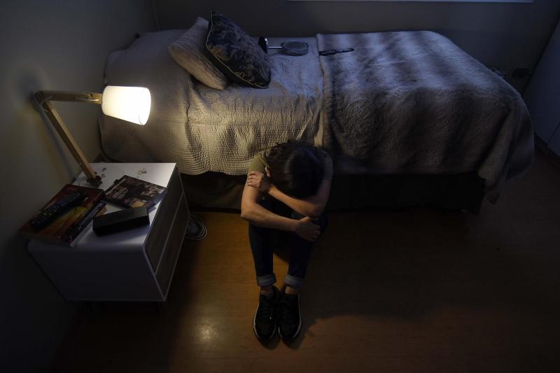 Agencia Uno - Imagen referencial de depresión