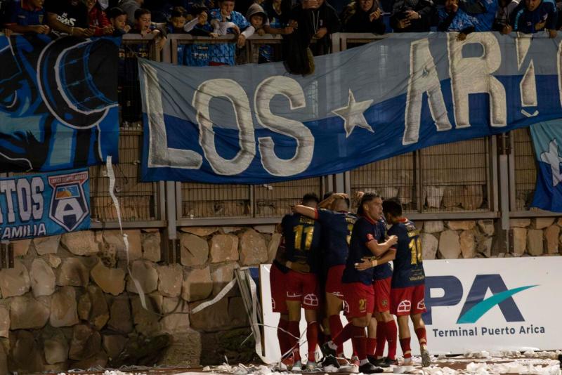 San Marcos de Arica presentó a su nuevo refuerzo para la Primera B 2023. Crédito: Agencia Uno.