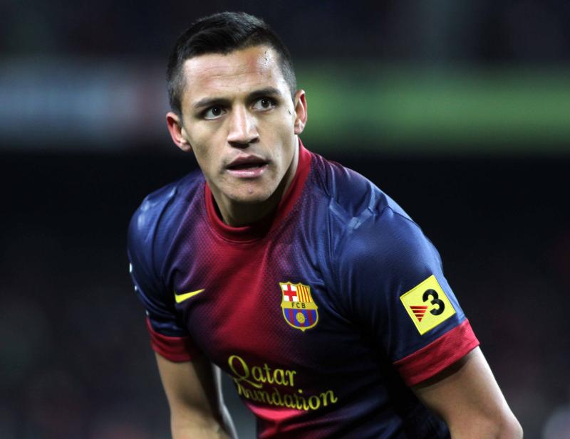Alexis Sánchez durante su paso por el FC Barcelona - Créditos: Agencia Uno.
