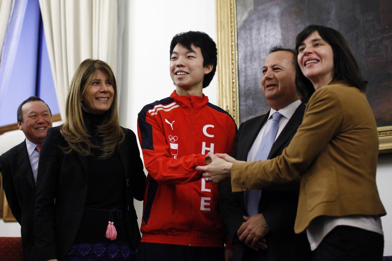 Yutaka Matsubara durante el proceso de la creación de la Ley 20.888 en el país.