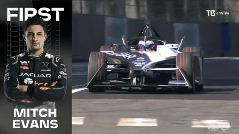 Mitch Evans dominó en Roma y se quedó con una nueva jornada de Fórmula E. / Foto: Captura