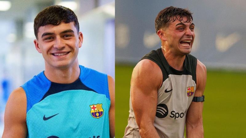 Pedri González antes y después (Instagram)