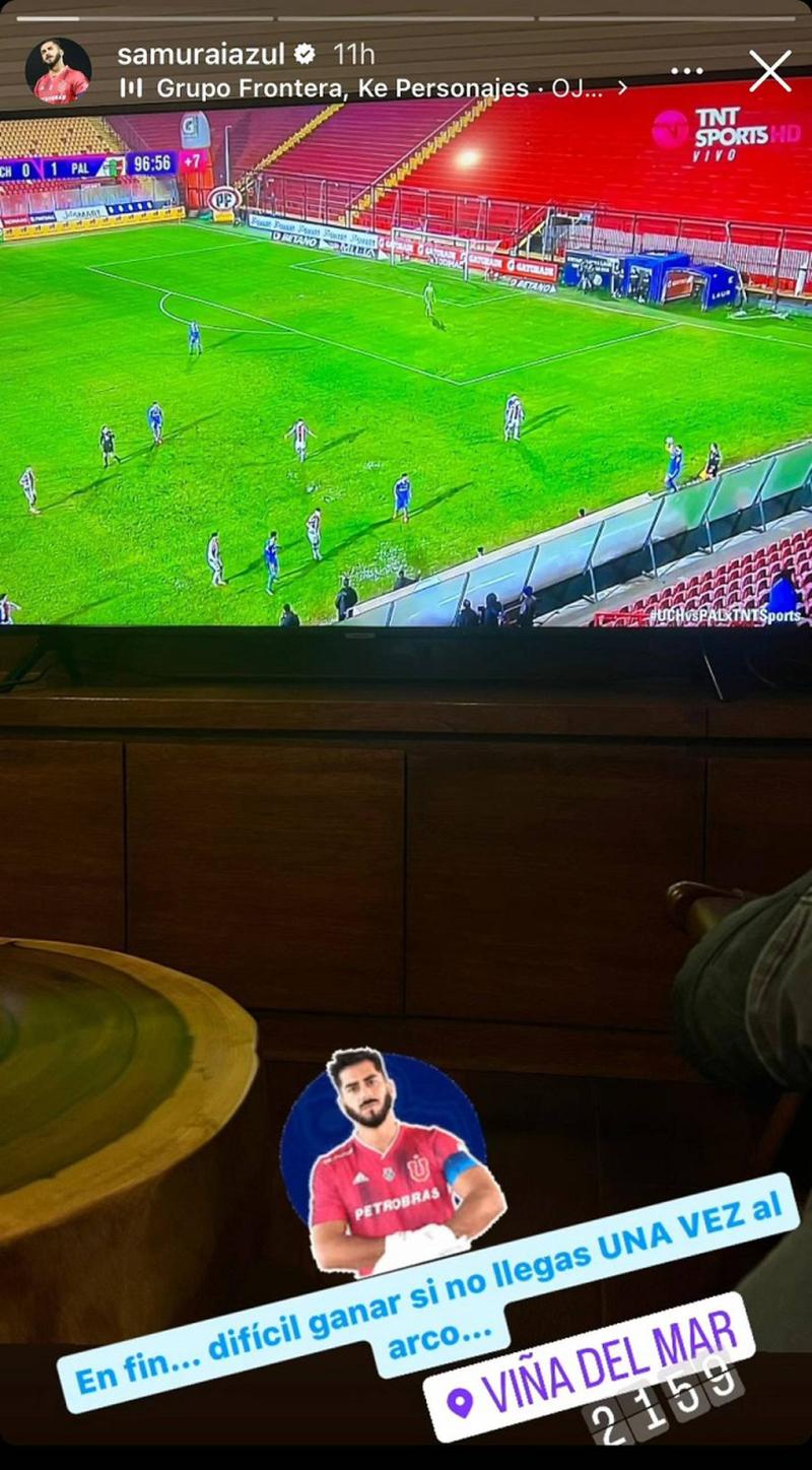 Johnny Herrera criticó el rendimiento de Universidad de Chile. Imagen: Pantallazo.