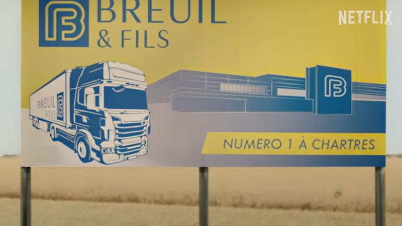 Netflix France - El logo en cuestión en la película "Cash"