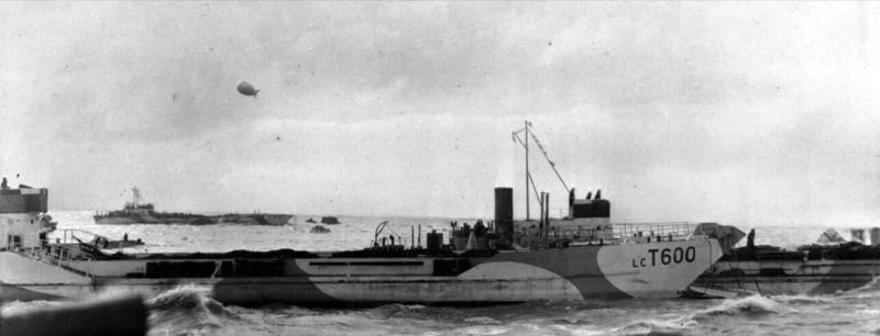 Buque LCT de Royal Navy