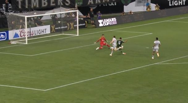 Felipe Mora se reencontró con el gol en Estados Unidos - Captura (Leagues Cup)