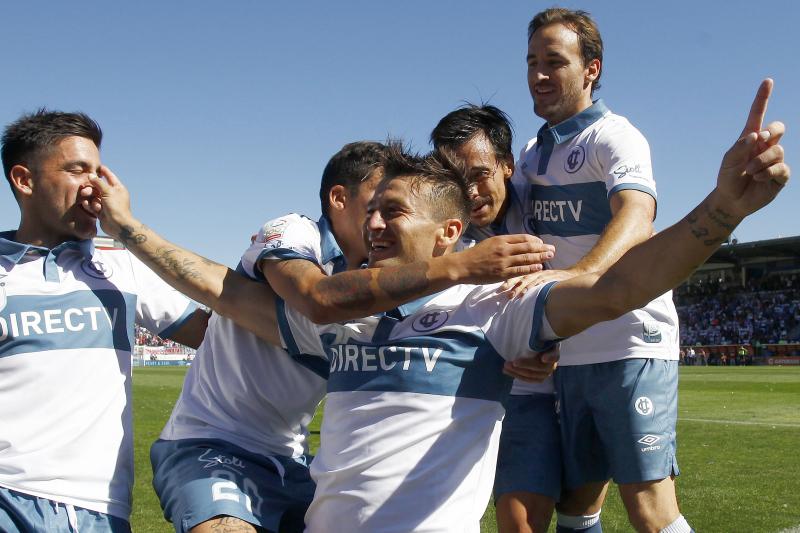 Roberto Gutiérrez en su paso por la UC - Photosport