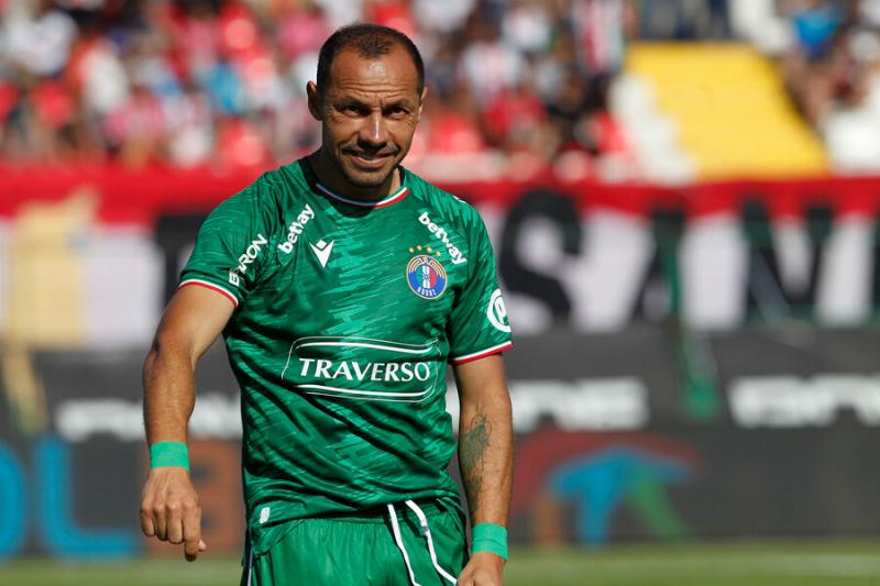 Marcelo Díaz está defendiendo la camiseta de Audax Italiano. Imagen: Photosport.