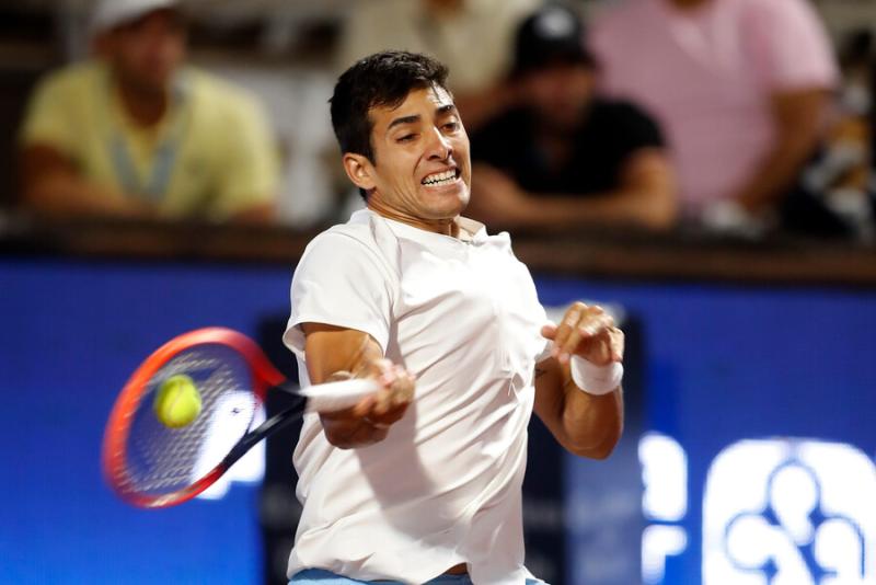 Cristian Garín formará parte del US Open desde las clasificatorias. Imagen: Photosport.