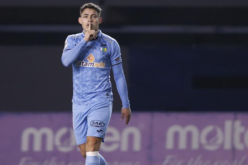 Matías Belmar anotó el primer tanto para O'Higgins - Photosport.