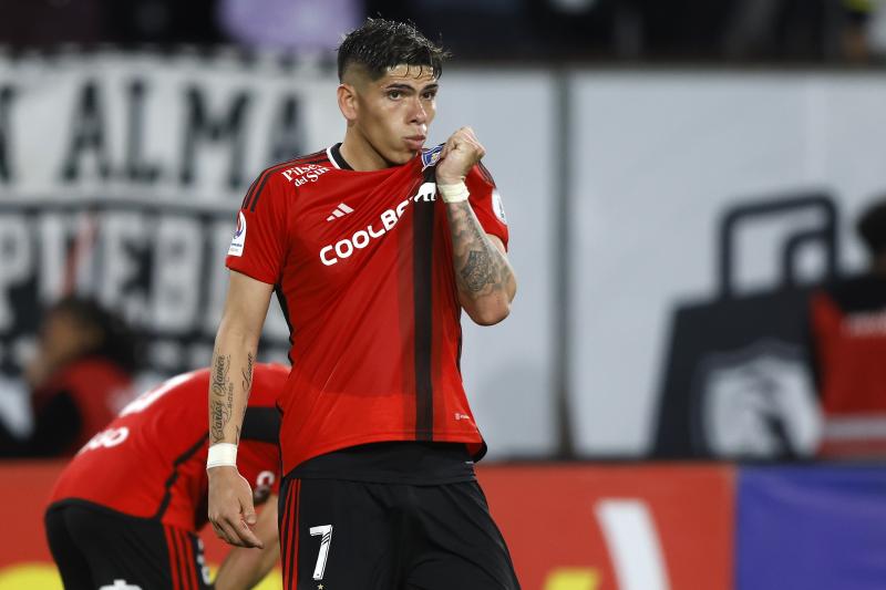 Carlos Palacios anotó su primer Hat-Trick con la camiseta de Colo Colo. (Photosport)