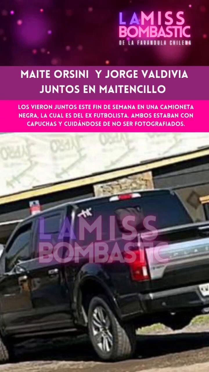 Imagen del vehículo en que el viajaron Jorge Valdivia y Maite Orsini - Instagram Cecilia Gutiérrez
