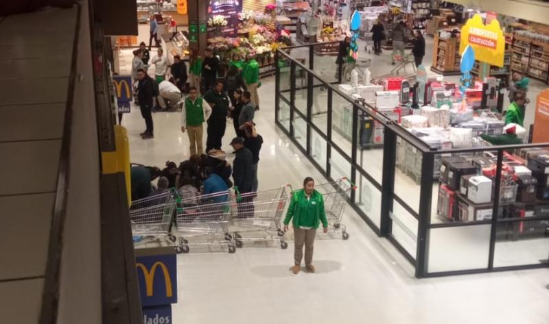 Foto cedida: Trabajadores de Jumbo Heridos
