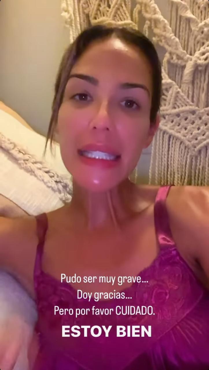 Tamara Gorro vivió momentos de terror tras caer de una moto de agua en Ibiza. / Foto: @tamara_gorro