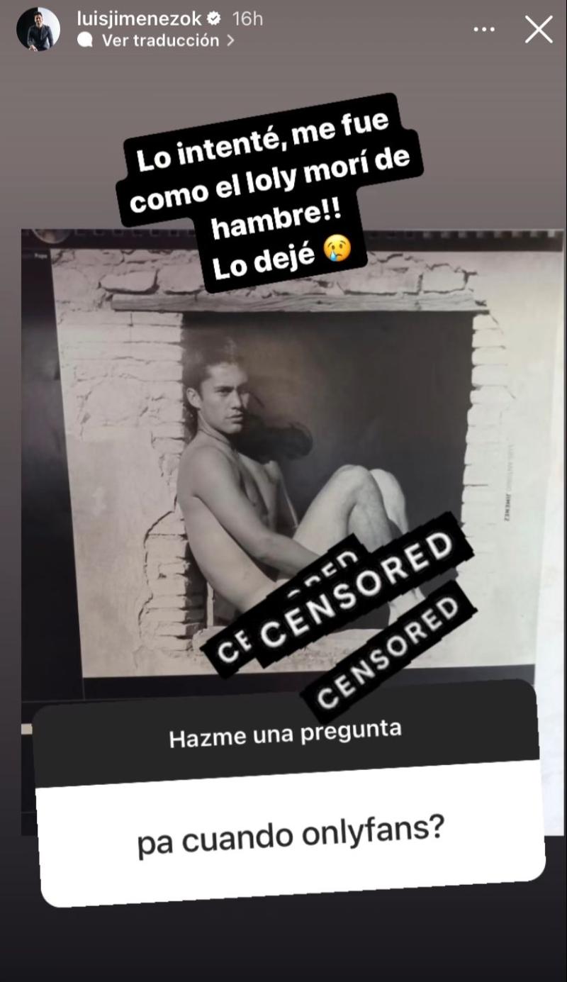 La foto de Luis Jiménez - Instagram