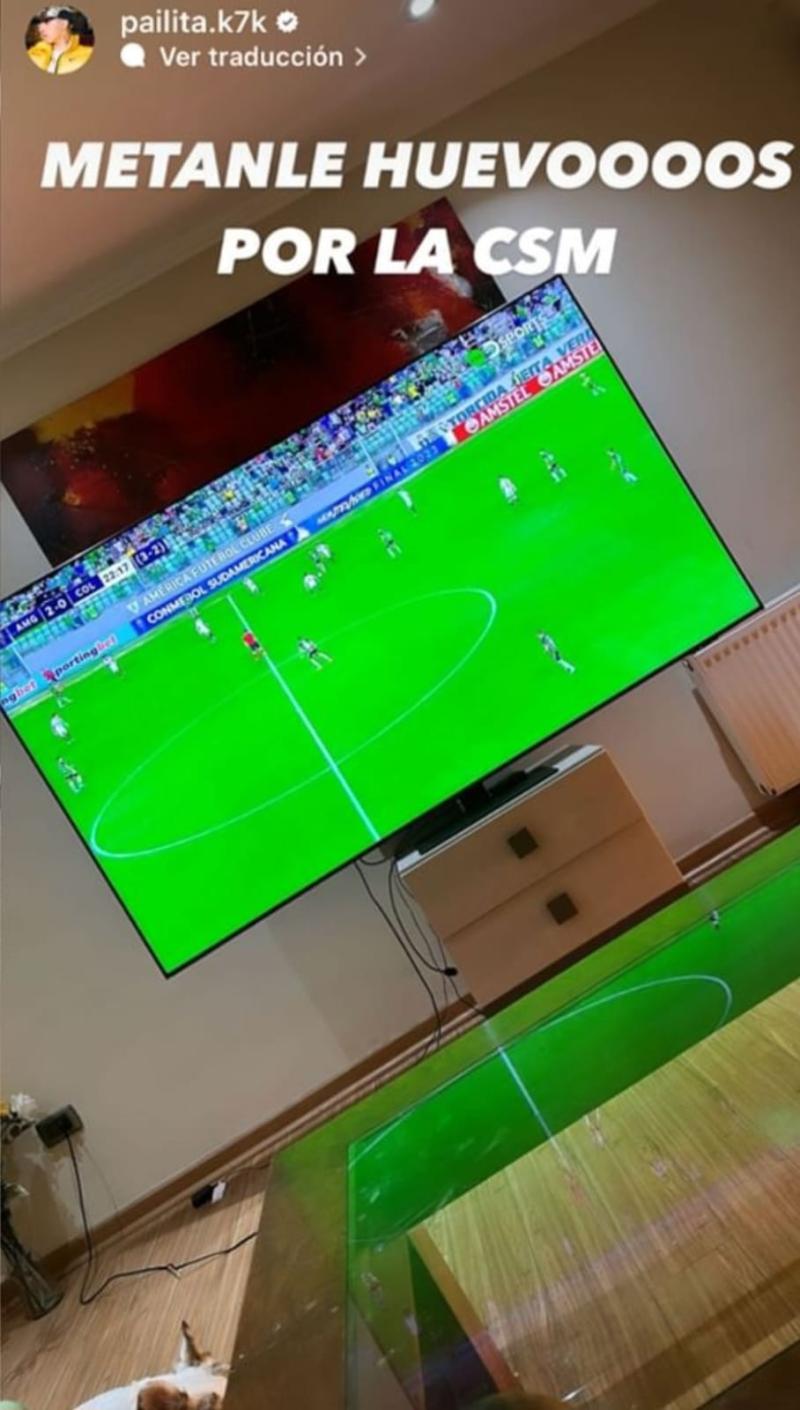 Pailita explotó contra Colo Colo (IG)