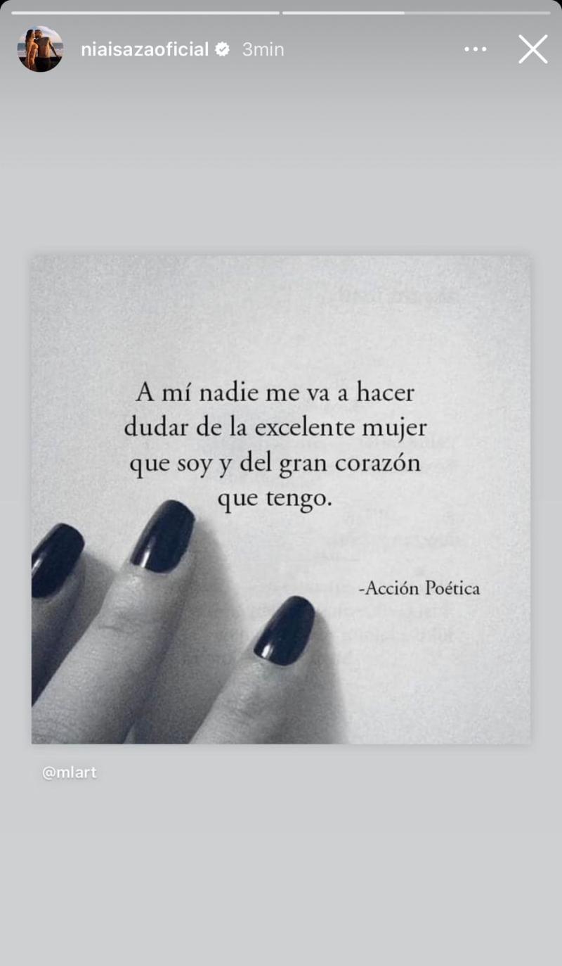 La imagen compartida por Sonia Isaza en redes - Instagram