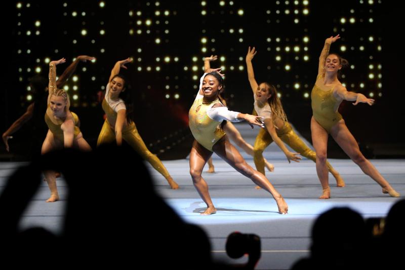 AFP - Equipo de gimnasia de Estados Unidos