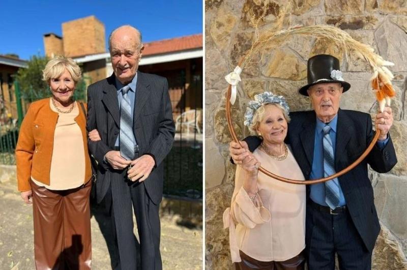 Captura - Se conocieron por Tinder y se casaron: él tiene 90 y ella tiene 83