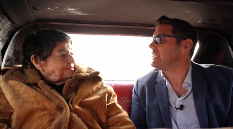 Cecilia en "Te paso a buscar"