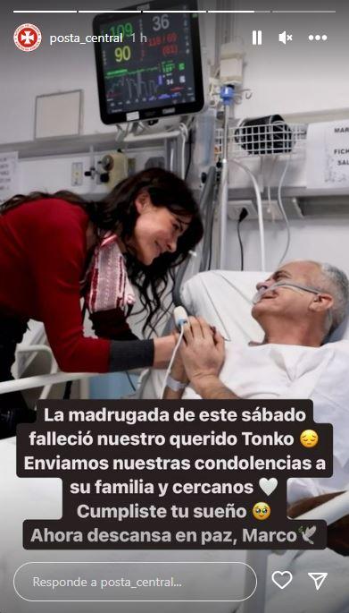 Confirman muerte de Marcos Durán, el paciente terminal que cumplió su sueño de ver a Tonka Tomicic