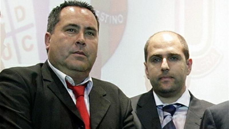 Mauricio Etcherry junto a Sergio Jadue.