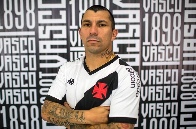 Gary Medel fue presentado a mitad de año como nuevo jugador de Vasco Da Gama. (Instagram)