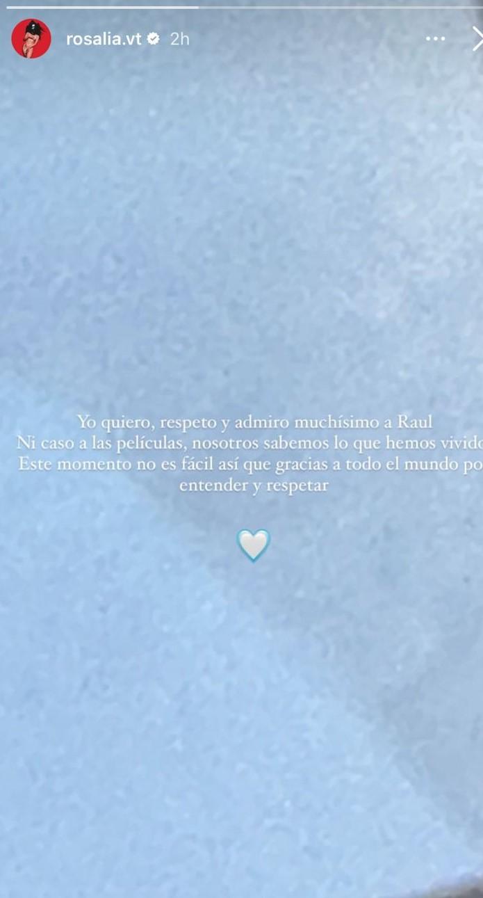 Rosalía en Instagram