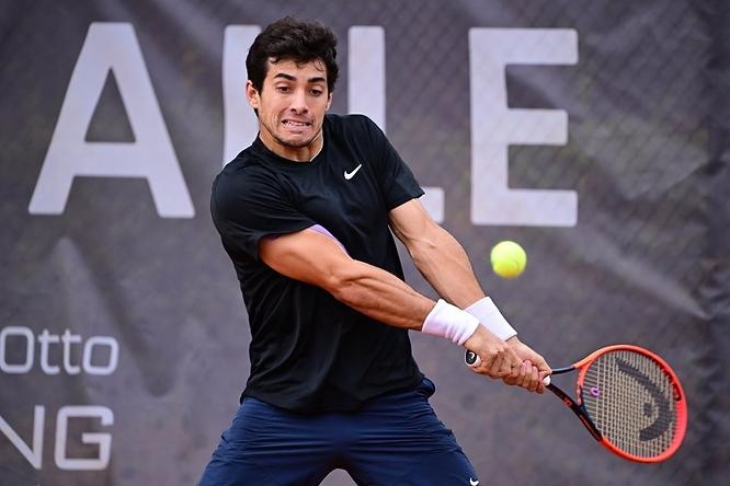 Cristian Garin logró dar vuelta el partido y mostró su mejor versión en Hamburgo - Twitter