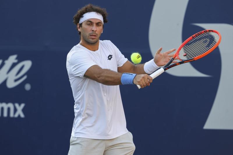 Gonzalo Lama derrotó a Luis Carlos Álvarez en la qualy de la ATP 250 de Los Cabos - Créditos: Prensa Mefil Tenis Open