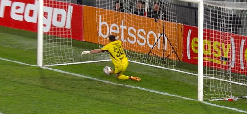 El polémico gol no cobrado a Unión La Calera ante Colo Colo.