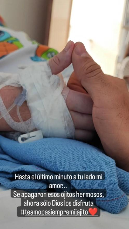 Una de las últimas publicaciones de Juan Mao sobre su hijo - Instagram