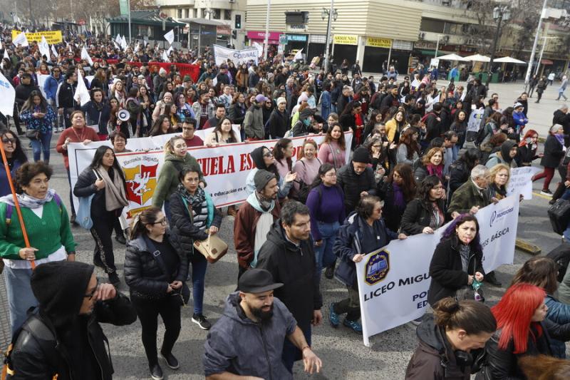Agencia Uno - Paro de profesores