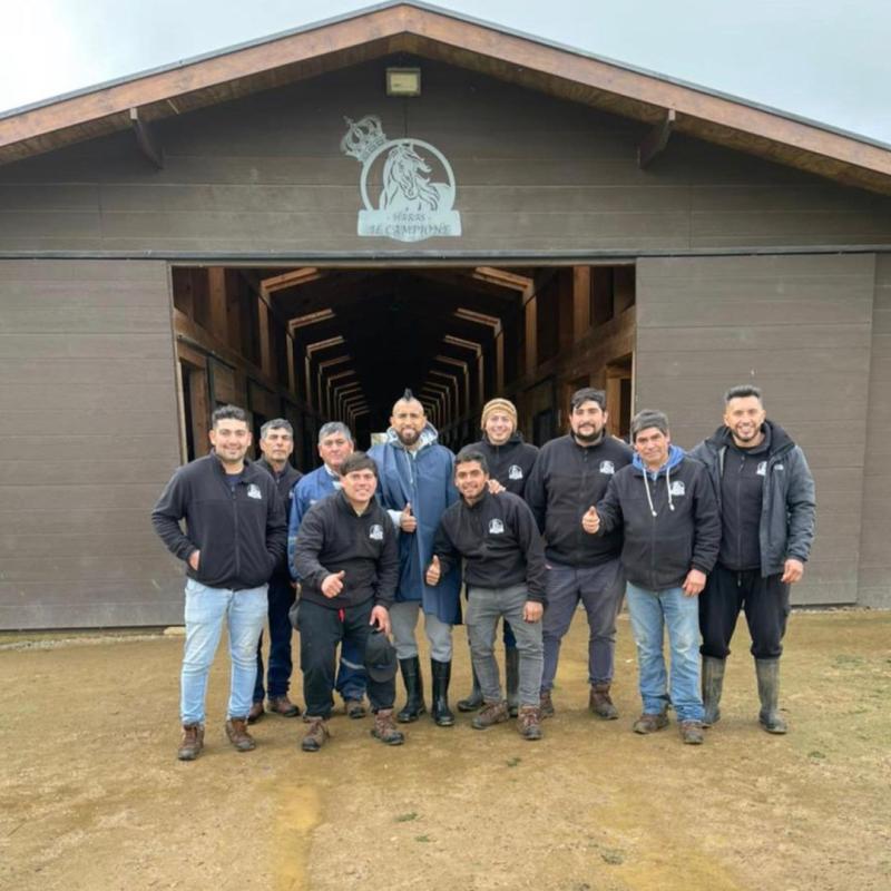 Arturo Vidal puso en venta su haras Il Campione - Crédito: Instagram